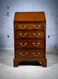 Diminutive George III Mahogany Bureau - Harrington Antiques