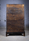 Diminutive George III Mahogany Bureau - Harrington Antiques