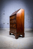 Diminutive George III Mahogany Bureau - Harrington Antiques
