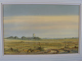 Donald Wincup (1934-2015), 'Blythburgh Evening', Norfolk. Signed Watercolour. - Harrington Antiques