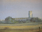 Donald Wincup (1934-2015), 'Blythburgh Evening', Norfolk. Signed Watercolour. - Harrington Antiques