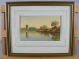 Donald Wincup (1934-2015). Watercolour Depicting A Norfolk Broads Scene. Signed Watercolour. - Harrington Antiques