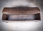 Early 17th Century Oak Six Plank Narrow Chest / Coffer - Harrington Antiques