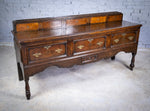 Early 18th Century Joined Oak Dresser, c.1720. - Harrington Antiques