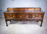 Early 18th Century Joined Oak Dresser, c.1720. - Harrington Antiques