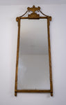 Early 19th Century French Neoclassical Pier Mirror With Rams' Head Decoration - Harrington Antiques