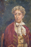 Early 19th Century Portrait Of A Violinist - Oil On Canvas, English School. - Harrington Antiques