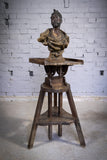 Early 20th Century Adjustable & Tilting Sculpture Stand. - Harrington Antiques