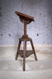 Early 20th Century Adjustable & Tilting Sculpture Stand. - Harrington Antiques