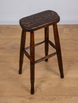 Early 20th Century Elm Country Stool - Harrington Antiques