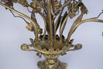 Early 20th Century French Nine Branch Church Harvest Candelabra. - Harrington Antiques