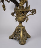 Early 20th Century French Nine Branch Church Harvest Candelabra. - Harrington Antiques