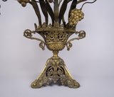 Early 20th Century French Nine Branch Church Harvest Candelabra. - Harrington Antiques