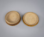 Early 20th Century Harlequin Painted Treen Snuff Box. - Harrington Antiques