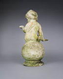 Early 20th Century Terracotta Garden Cherub - Harrington Antiques