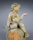 Early 20th Century Terracotta Garden Cherub - Harrington Antiques