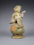 Early 20th Century Terracotta Garden Cherub - Harrington Antiques