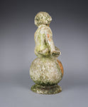 Early 20th Century Terracotta Garden Cherub - Harrington Antiques