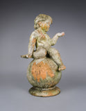 Early 20th Century Terracotta Garden Cherub - Harrington Antiques