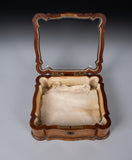 Early 20th Century Tooled Leather Table Top Display Box - Harrington Antiques