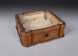 Early 20th Century Tooled Leather Table Top Display Box - Harrington Antiques