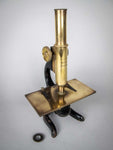 Ernest Leitz Wetzlar Brass Monocular Microscope, c.1913. (Serial No. 163721) - Harrington Antiques