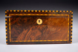 Fine 19th Century Inlaid Walnut Jewellery Box - Harrington Antiques