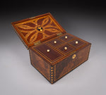 Fine 19th Century Inlaid Walnut Jewellery Box - Harrington Antiques