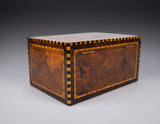 Fine 19th Century Inlaid Walnut Jewellery Box - Harrington Antiques