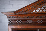 Fine George II Chippendale Period Bureau Bookcase With Bramah Lock. - Harrington Antiques