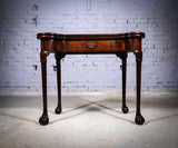 Fine George II Chippendale Period Mahogany Ball & Claw Card Table, c.1750. - Harrington Antiques