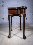 Fine George II Chippendale Period Mahogany Ball & Claw Card Table, c.1750. - Harrington Antiques