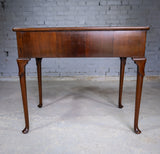 Fine George III Mahogany Single Drawer Side Table. - Harrington Antiques