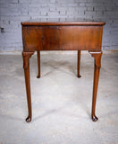 Fine George III Mahogany Single Drawer Side Table. - Harrington Antiques