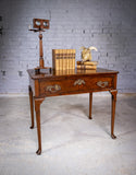 Fine George III Mahogany Single Drawer Side Table. - Harrington Antiques