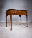 Fine George III Mahogany Single Drawer Side Table. - Harrington Antiques