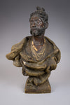 Friedrich Goldscheider (1845-97) Orientalist Terracotta Bust, c.1890. - Harrington Antiques