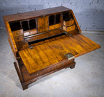 George I Walnut & Featherbanded Bureau, c.1720 - Harrington Antiques