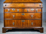 George I Walnut & Featherbanded Bureau, c.1720 - Harrington Antiques
