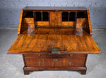 George I Walnut & Featherbanded Bureau, c.1720 - Harrington Antiques