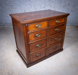 George III Country Oak Chest Of Drawers. - Harrington Antiques