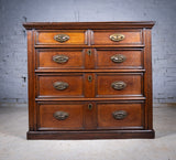 George III Country Oak Chest Of Drawers. - Harrington Antiques