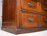 George III Country Oak Chest Of Drawers. - Harrington Antiques