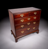 George III Mahogany Chest Of Drawers - Harrington Antiques