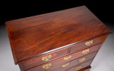 George III Mahogany Chest Of Drawers - Harrington Antiques