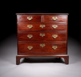 George III Mahogany Chest Of Drawers - Harrington Antiques