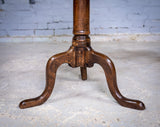 George III Provincial Oak Tilt Top Table, c.1760 - Harrington Antiques