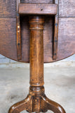 George III Provincial Oak Tilt Top Table, c.1760 - Harrington Antiques