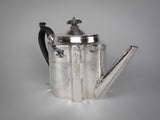 George III Sterling Silver Teapot by Henry Chawner, London, 1807 - Harrington Antiques