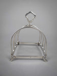 George V Sterling Silver Toast Rack by Walker & Hall, Birmingham, 1927. - Harrington Antiques